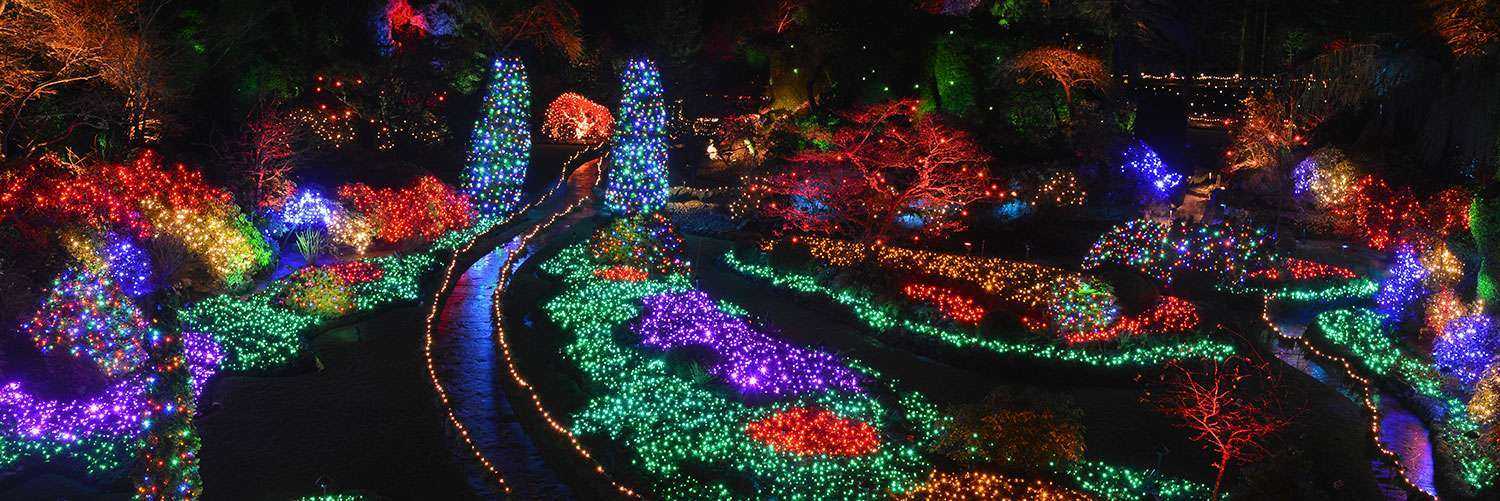 Butchart Gardens at Christmas - Victoria's Best Places