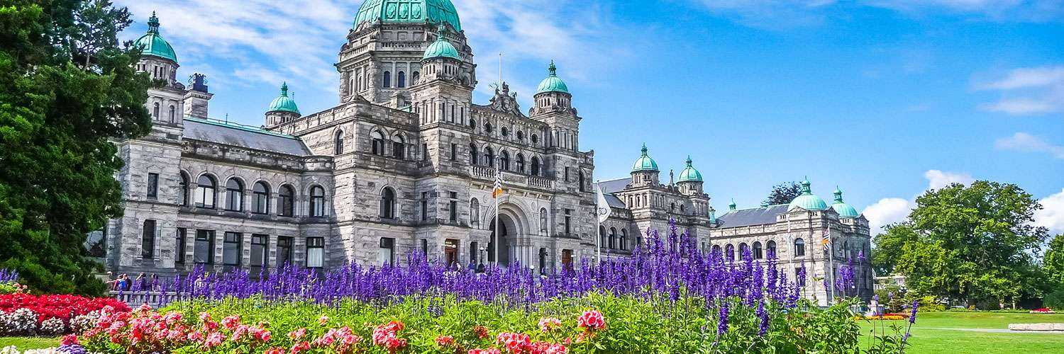 Parliament Buildings in Victoria BC