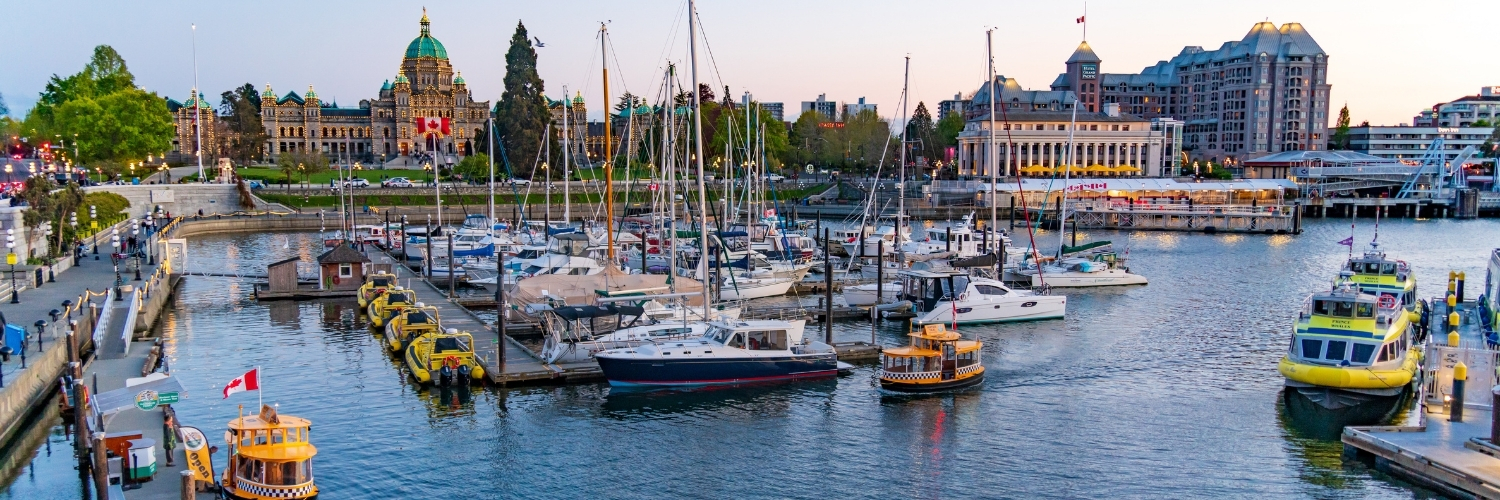 Inner Harbour of Downtown Victoria