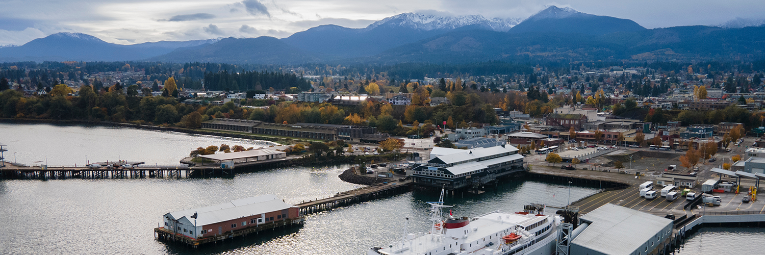 Port Angeles from the Harbour