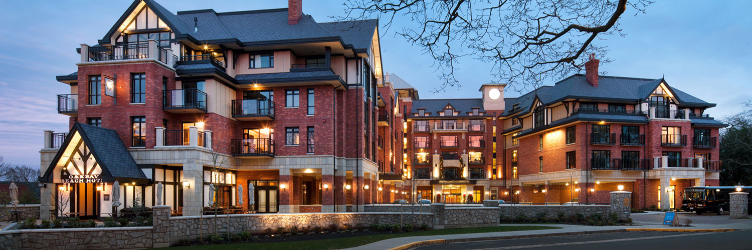 Oak Bay Beach Hotel Exterior