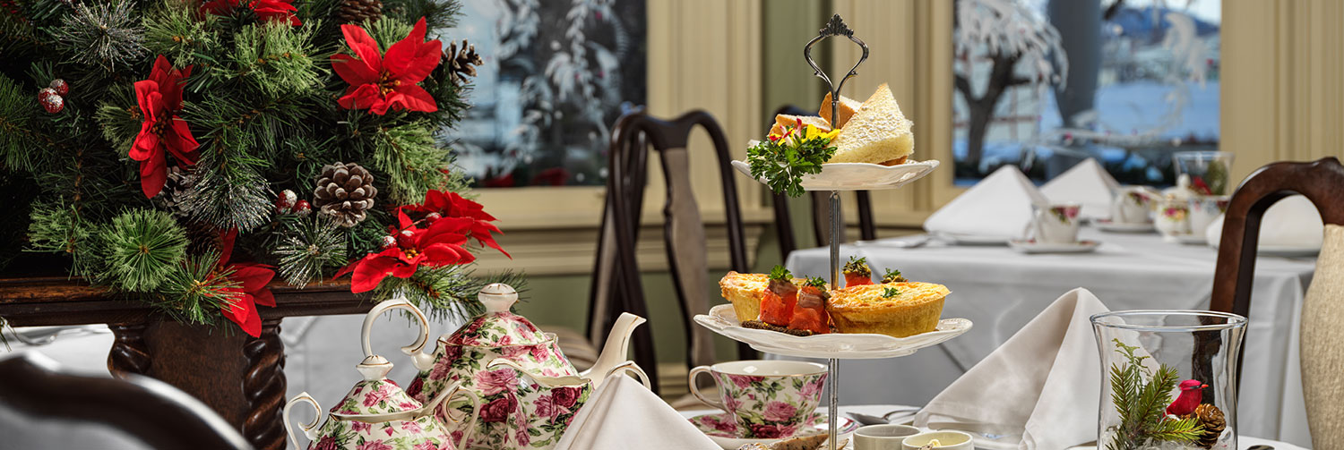 Christmas at the Pendray Tea House in Victoria, BC