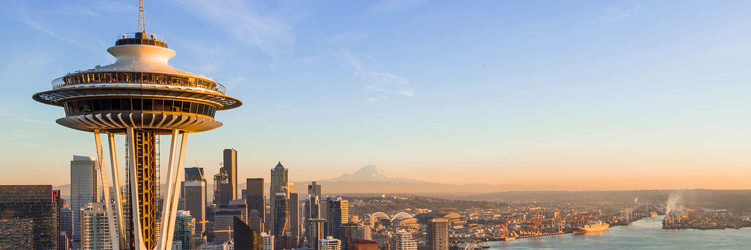 downtown Seattle, WA skyline