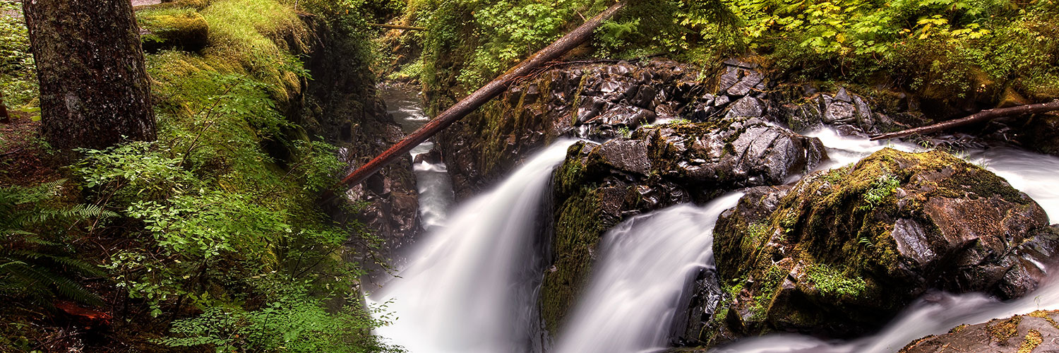 Sol Duc Falls in Olympic National Park