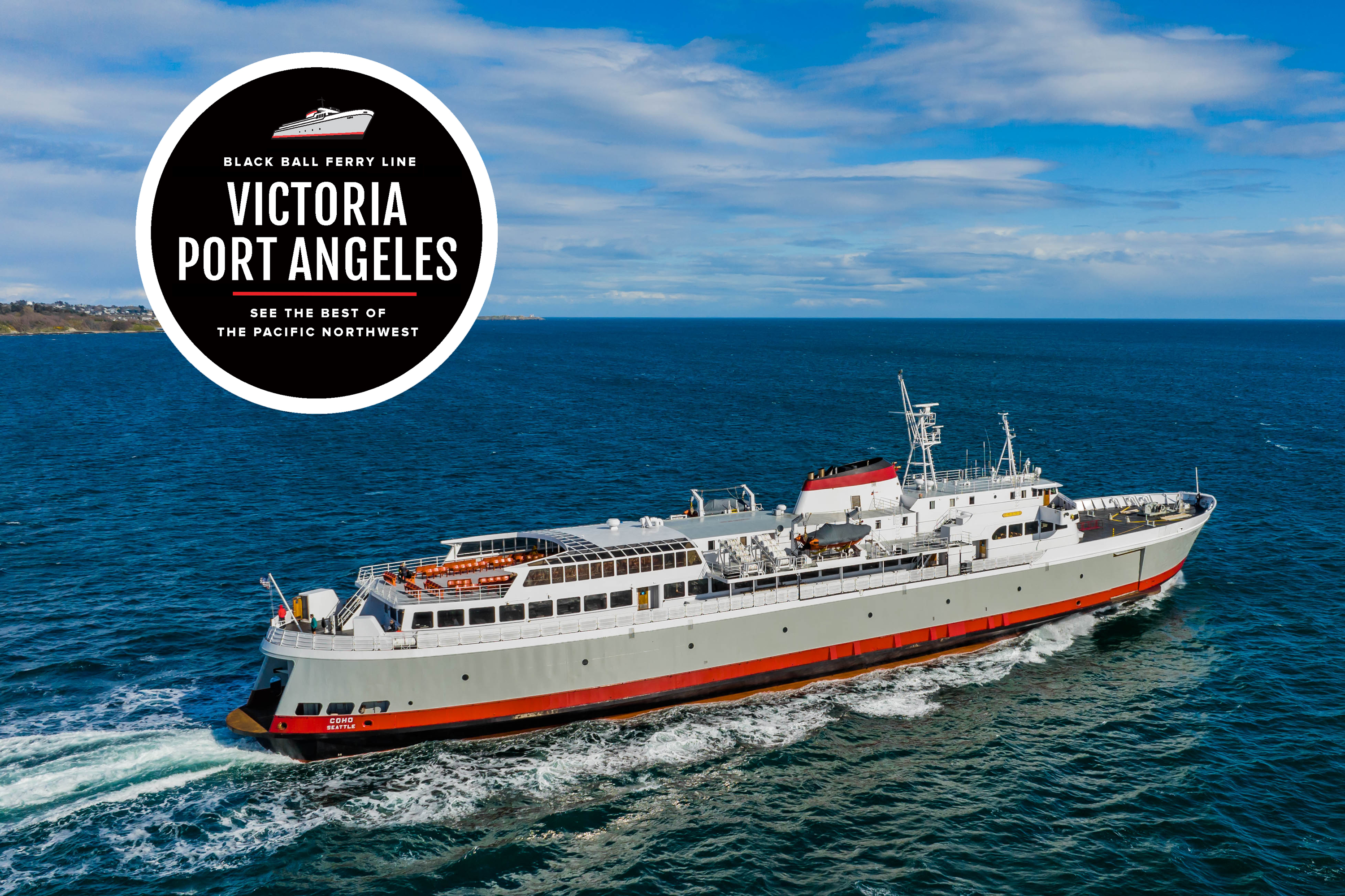 Black Ball Ferry Line  Daily Departures to Victoria and Port Angeles